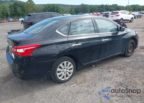 2016 Nissan Sentra S z USA, uszkodzony, nr VIN 3N1AB7APXGY297042